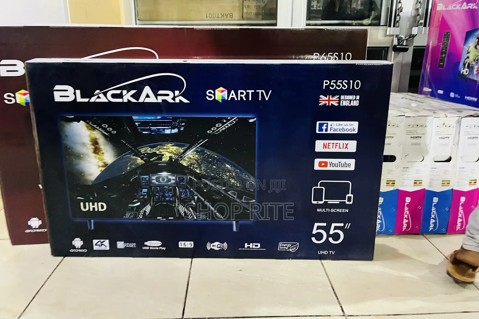 Blackark 55 Inches Smart TVS