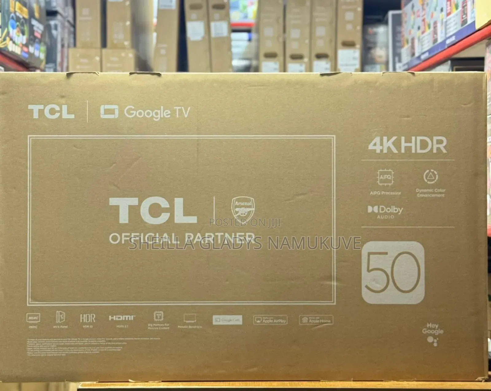 50 Inches TCL Google Tv
