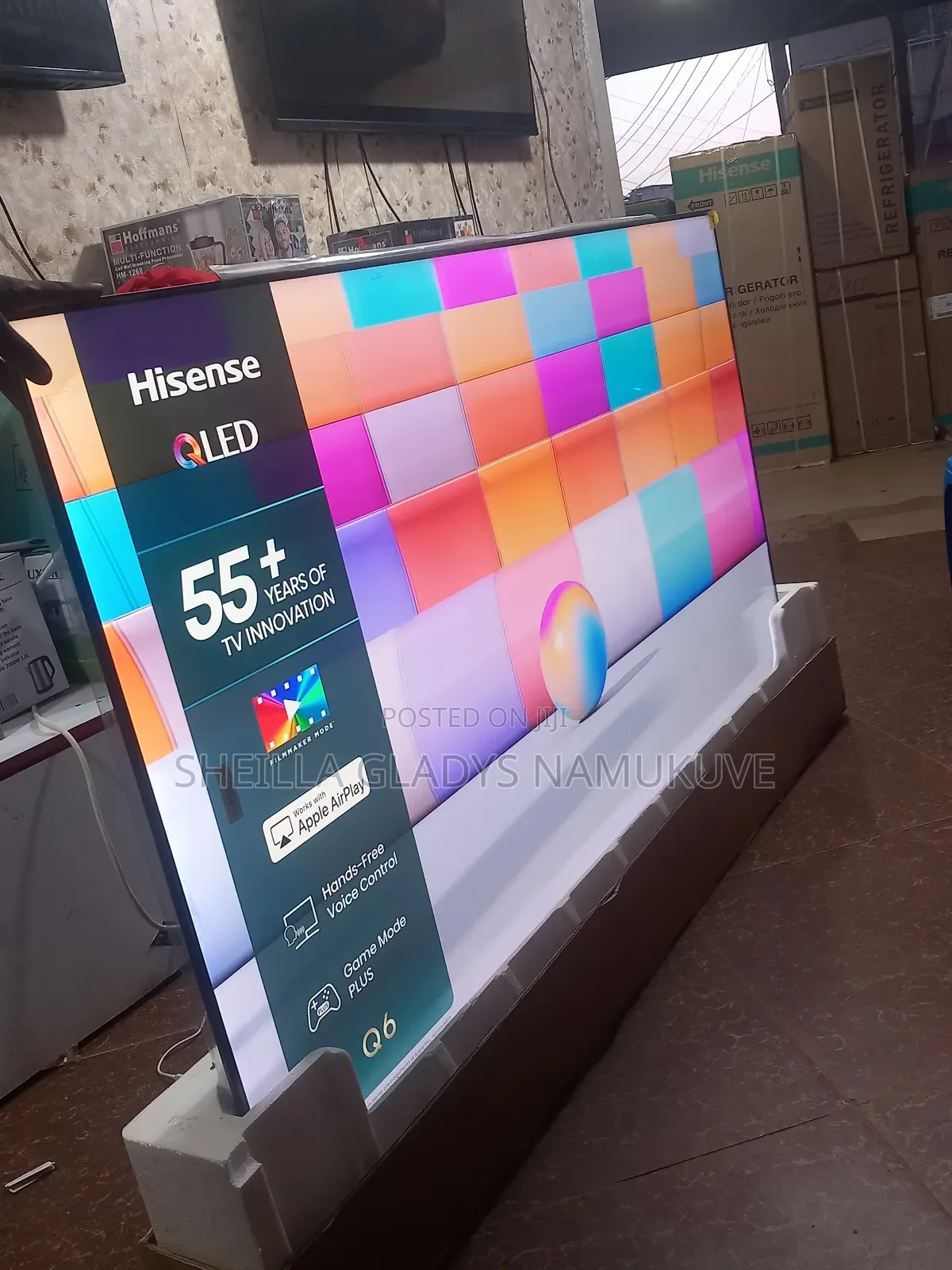 75 Inches Hisense Qled Television