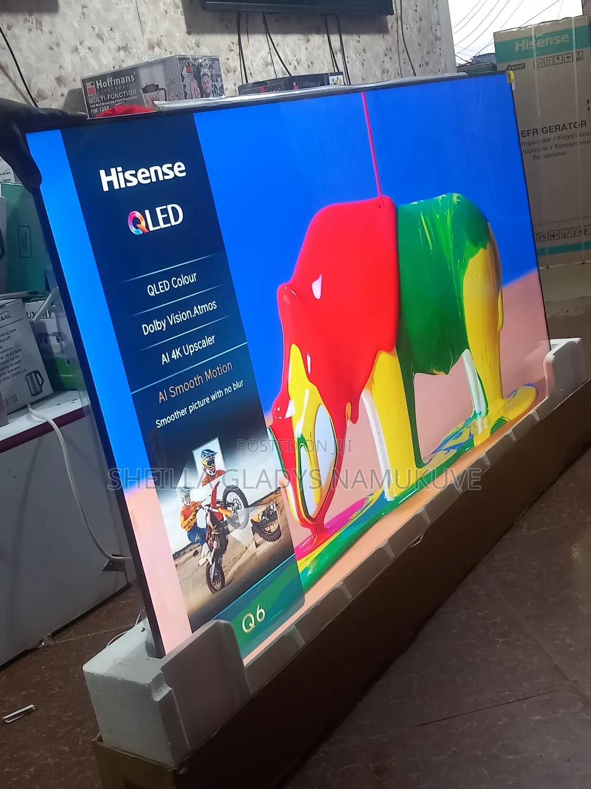 75 Inches Hisense Qled Television