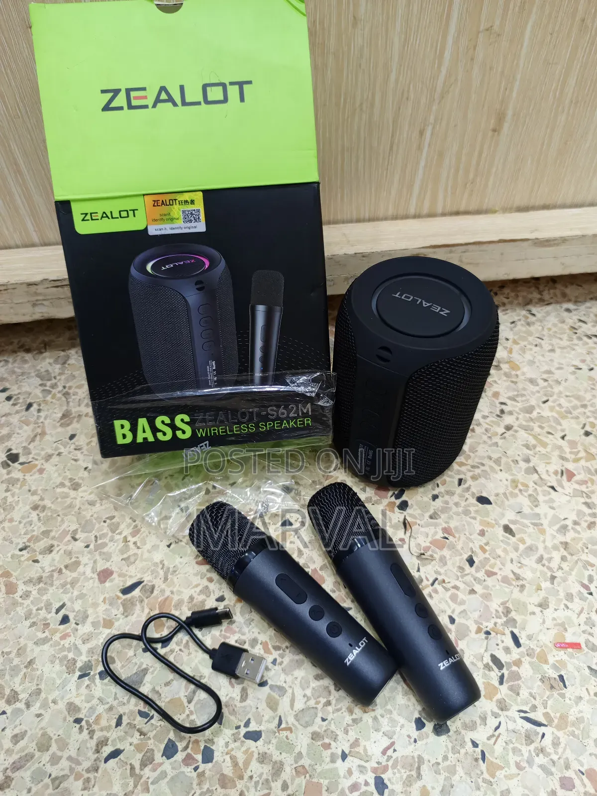 Zealot S62m Mini Bluetooth Wireless Speaker With Two Microphones.
