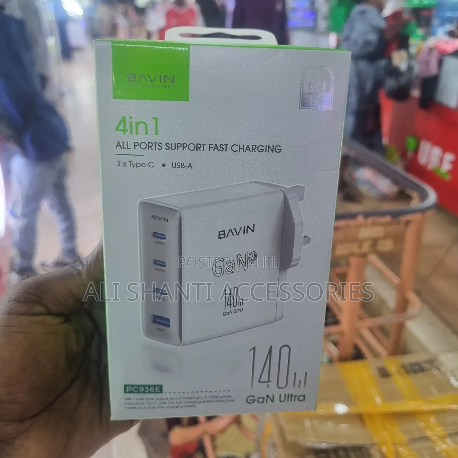 Gan Ultra 140w Bavin Super Fast Adapter
