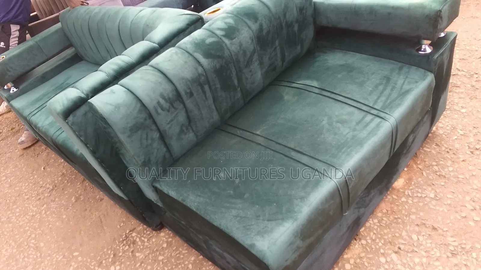 Forest Green 5 Sitter Sofa Set
