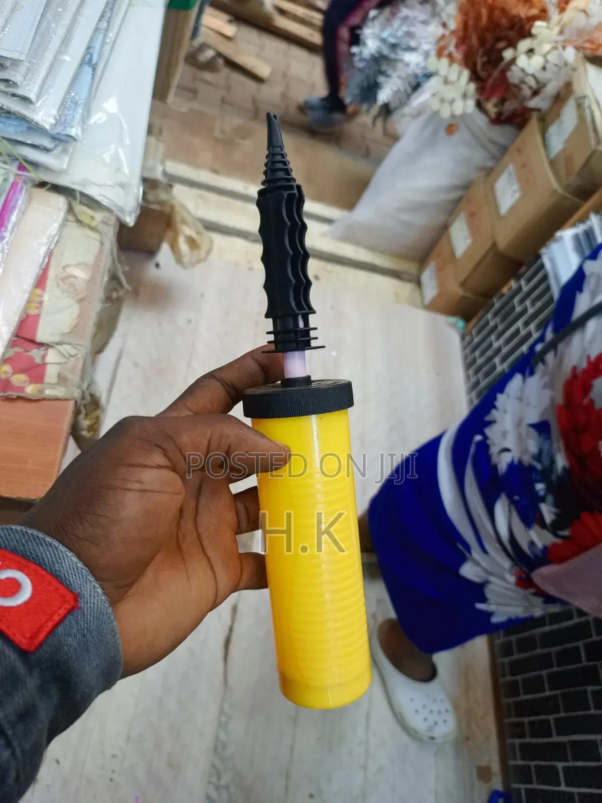 Hand-Operated Air Pump