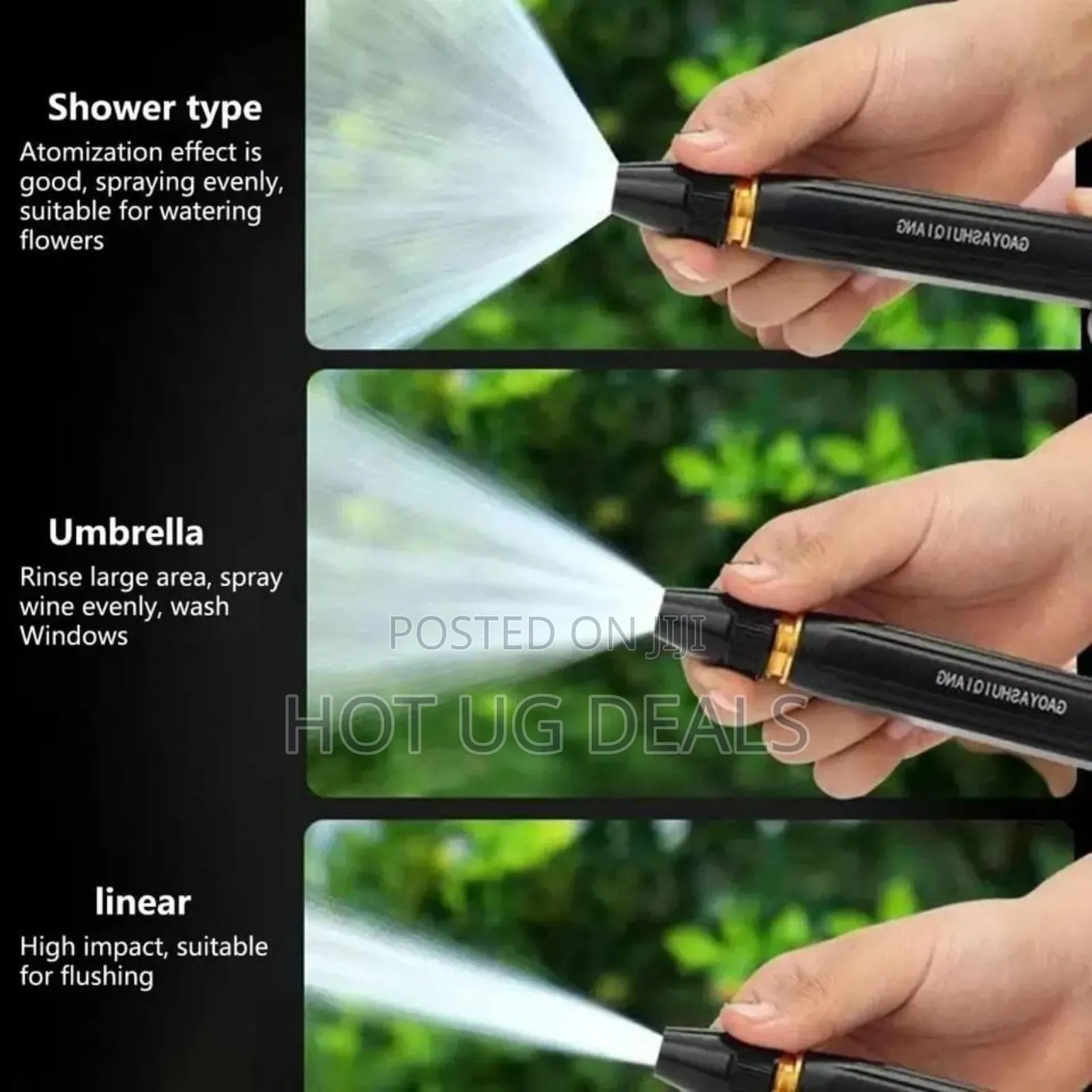 High Pressure Water Spray Gun Nozzle For Hose Pipe, Car & Bike Wash