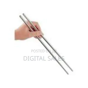 10 Pieces Stainless Steel Chopsticks