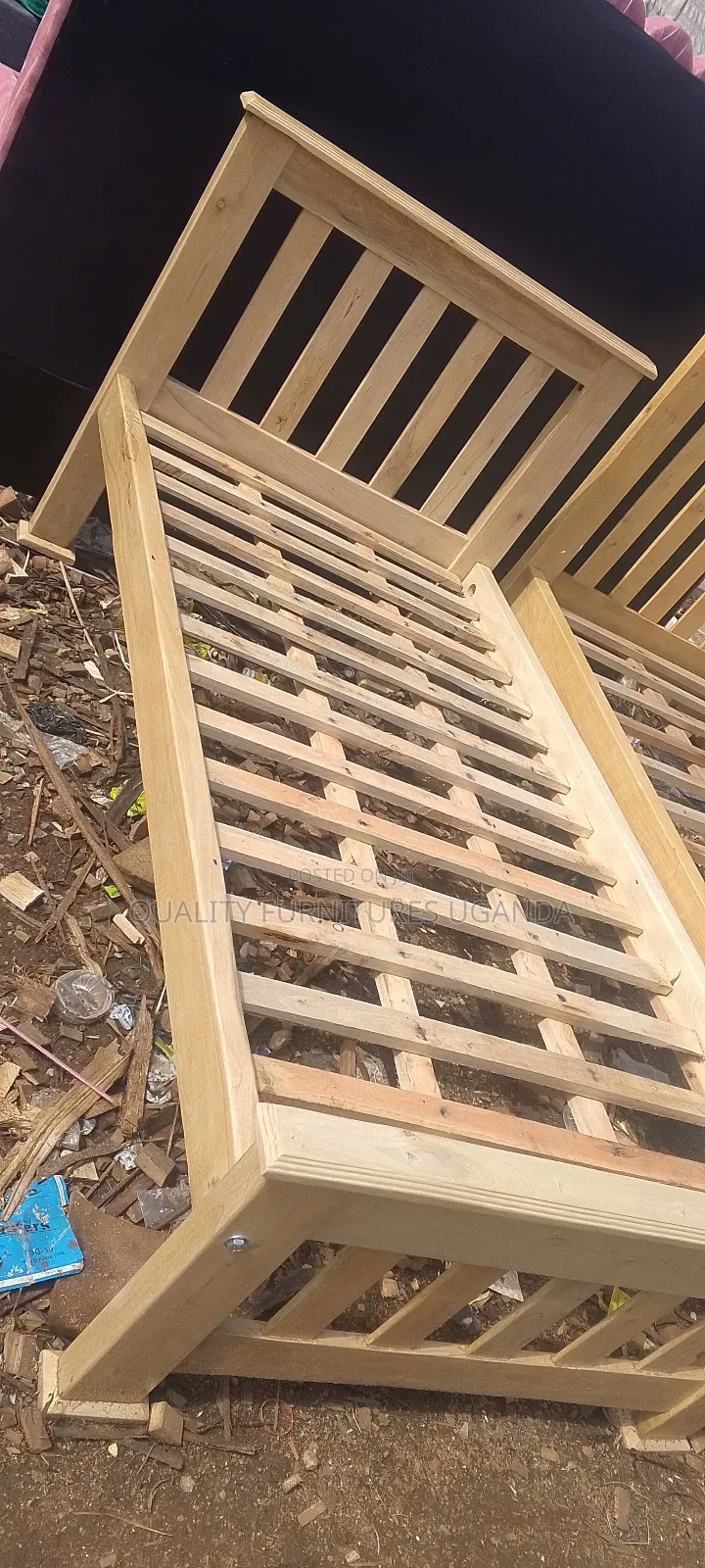 Wooden Clear Bed in 3 by 6