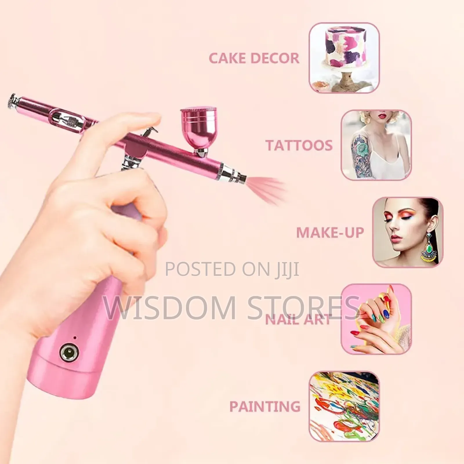 Portable Auto Handheld Mini Airbrush Gun
