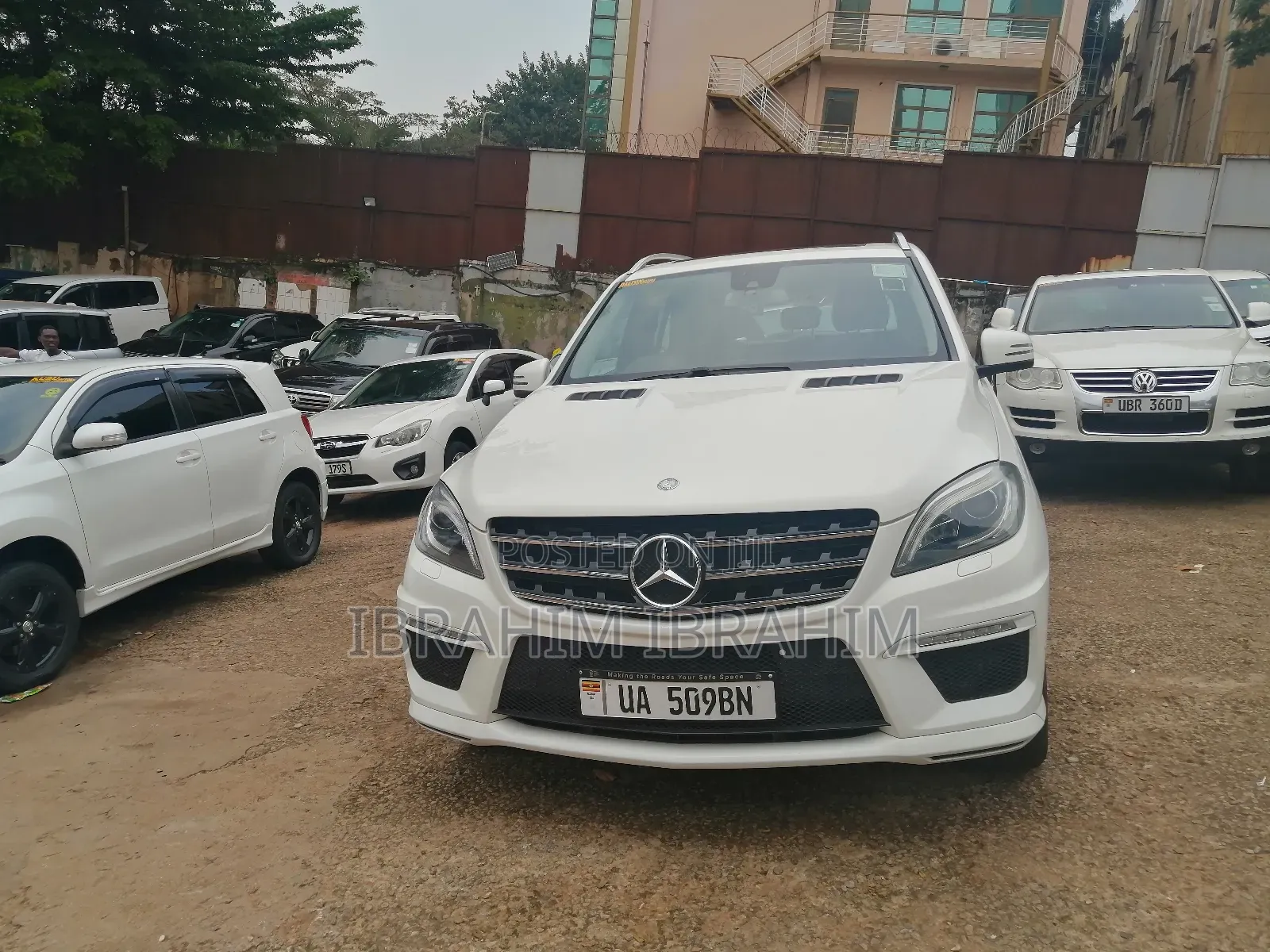 Mercedes-Benz M Class 2012 White