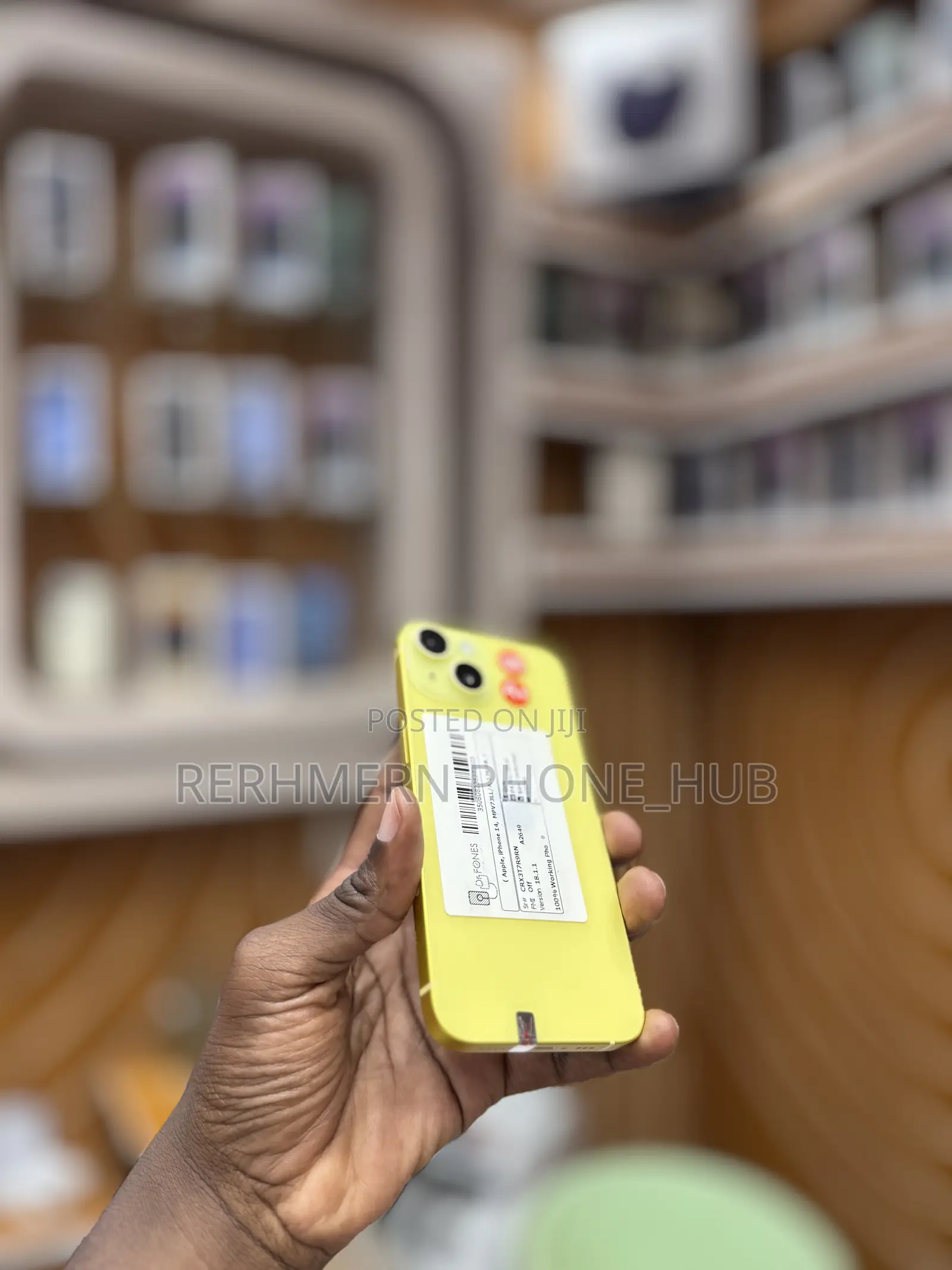 New Apple iPhone 14 128 GB Yellow