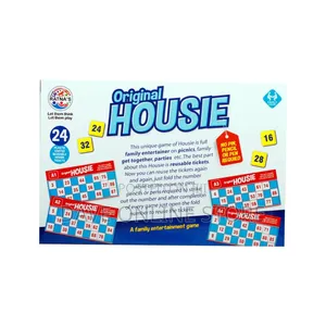 Ratna's Original Housie - Family Game With 24 Reusable Cards