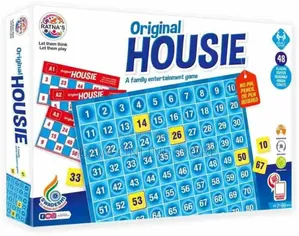 Ratna's Original Housie - Family Game With 24 Reusable Cards