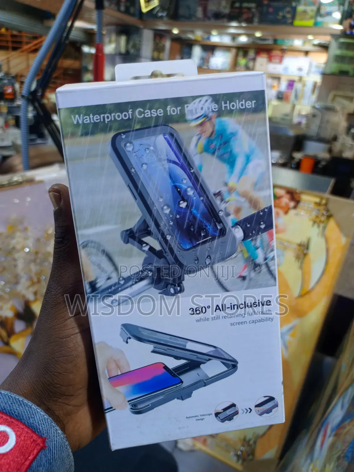 Waterproof Case for a Phone Holder