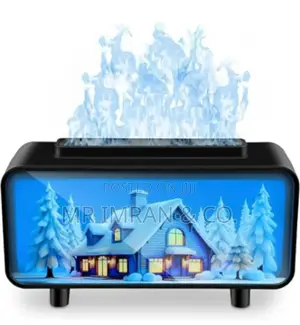 Axrye 3-in-1 Essential Oil Diffuser and Humidifier With a Flame