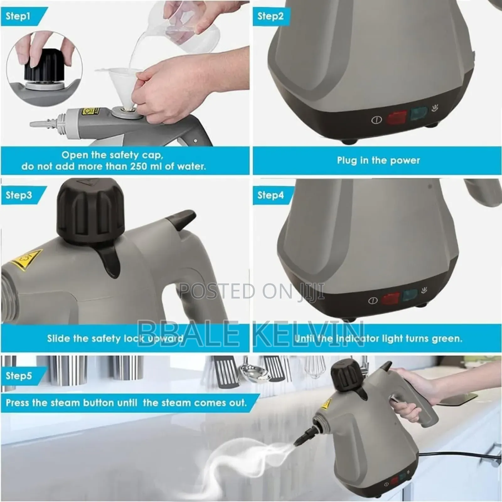 Tobi Steam Cleaner 1500w