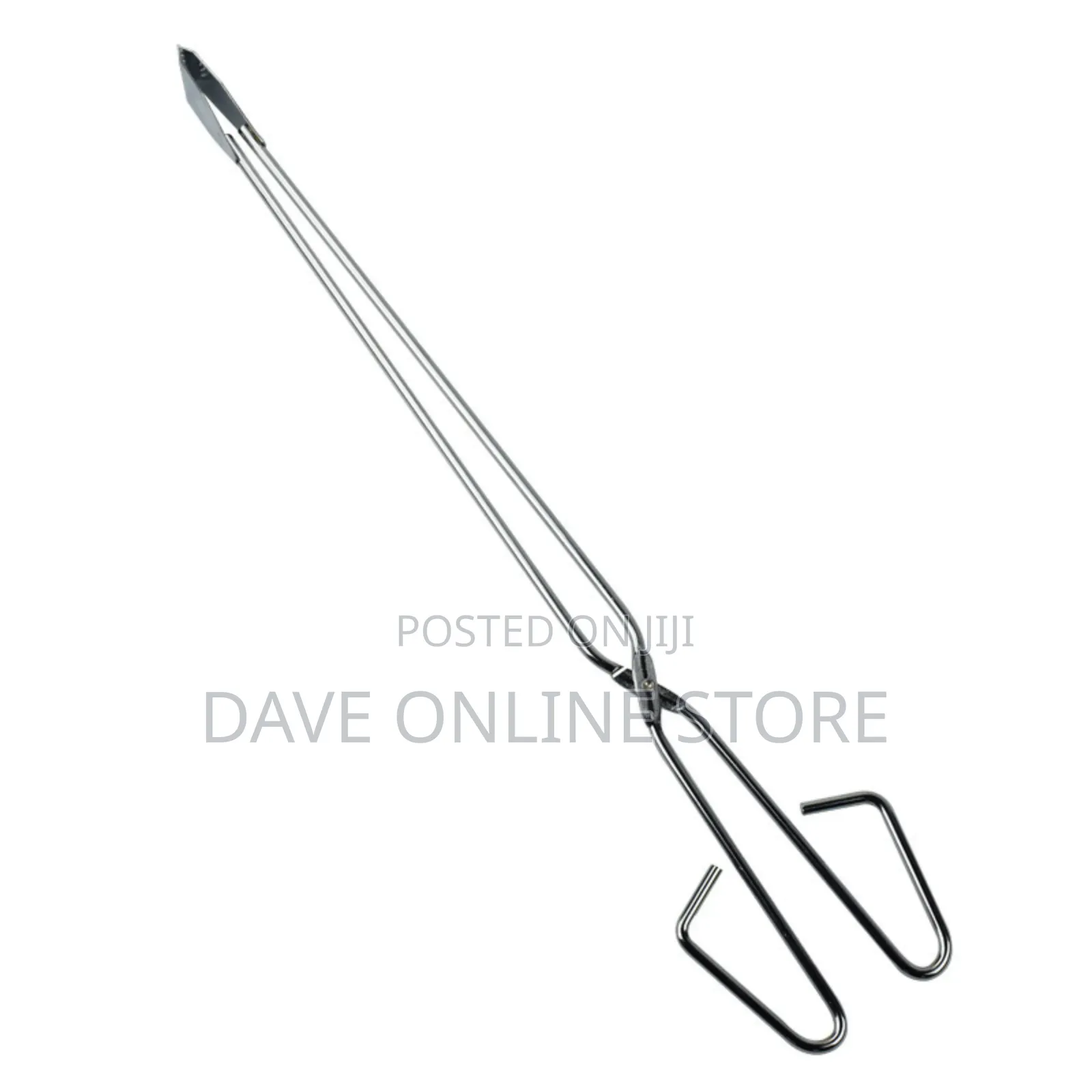 Long Handle Campfire Charcoal Tongs Outdoor Barbecue Charcoal Clamp