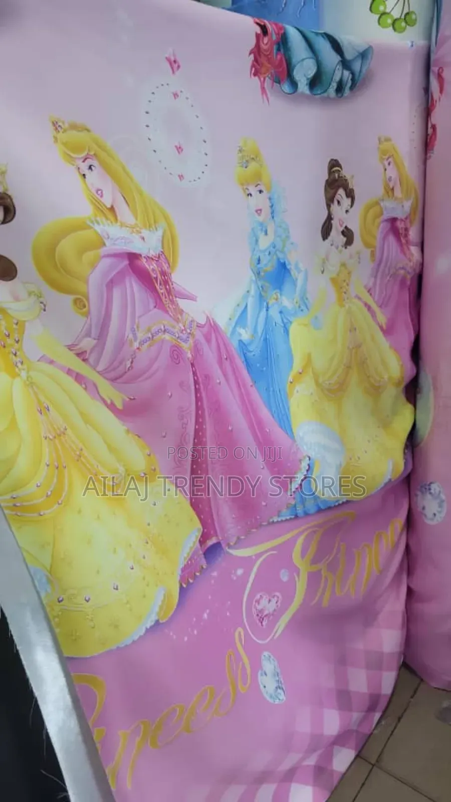 Kids Cartoon Curtains-Girls