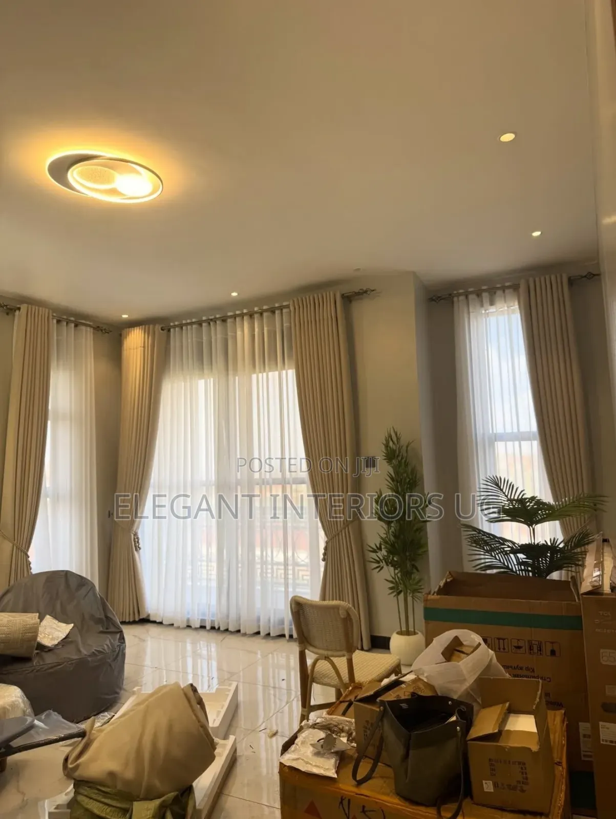 Elegant Home Curtains Per Meter for Hotel Rooms Also
