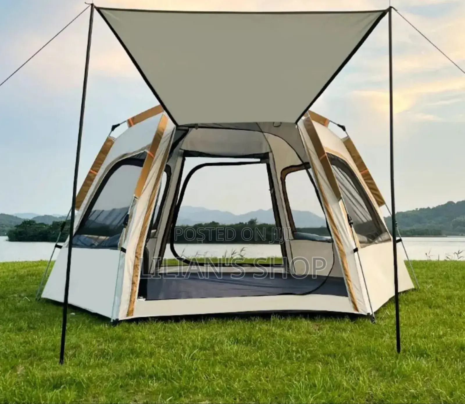 Automatic Pop Up 6 People Camping Tent
