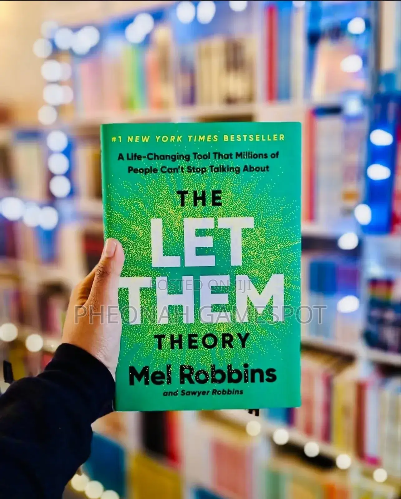 The Let Them Be Theory Book by Mel Robbins