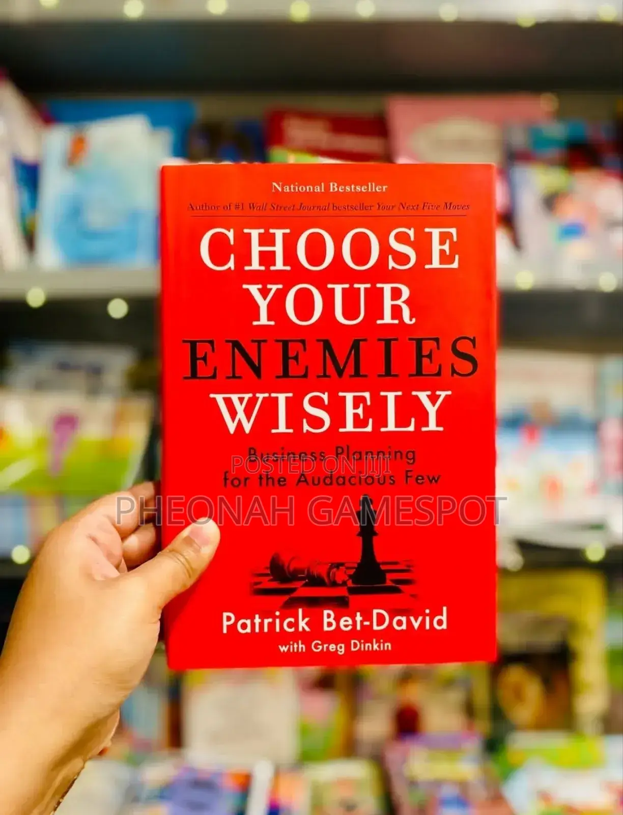Choose Your Enemies Wisely. A Book by Patrick Bet David Creg Dinkin