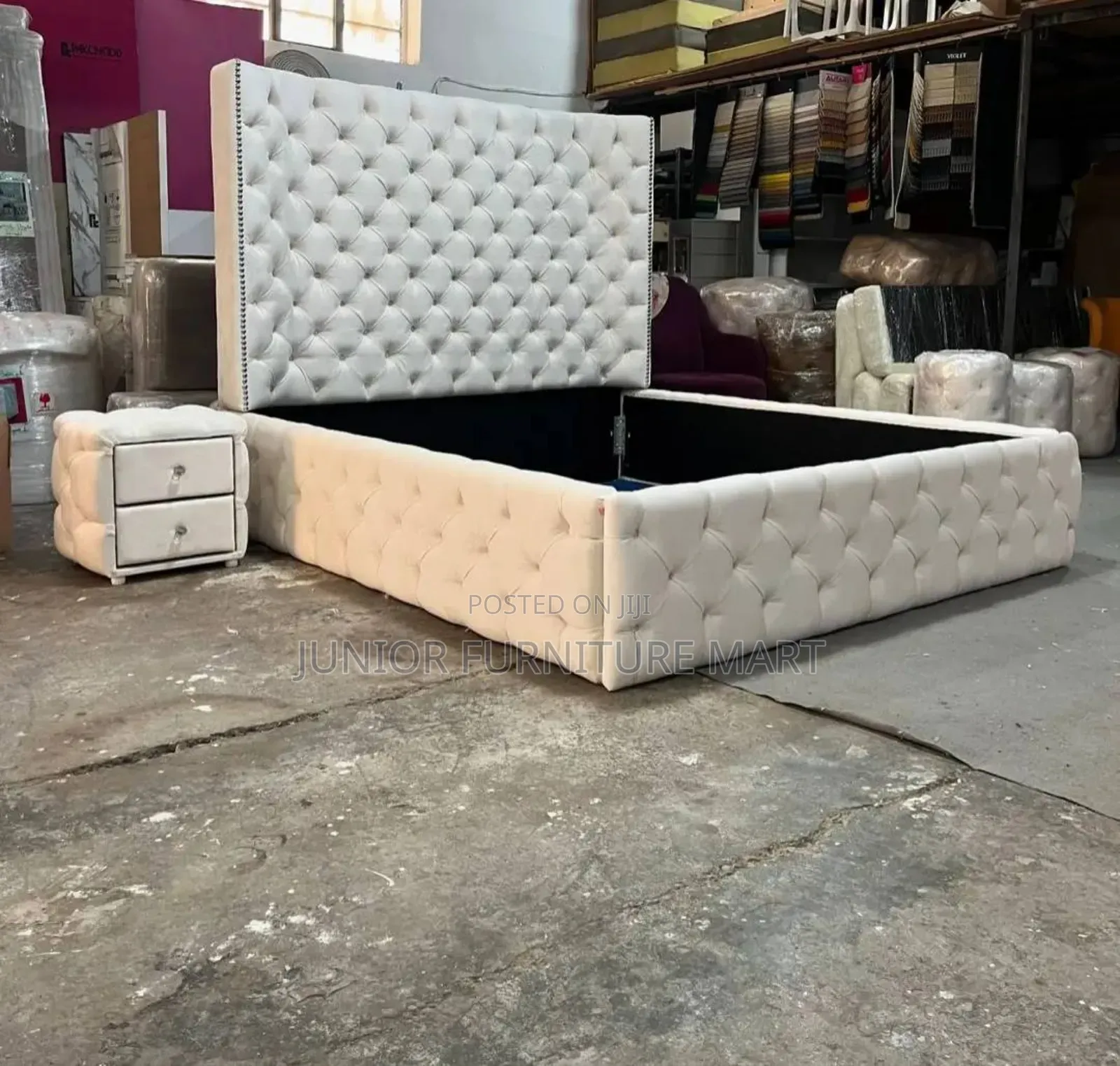 Modern Fabric Bed