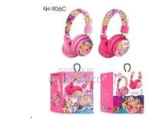 1 Piece of Bluetooth Headphones Marvel Barbie Wireless Headphones