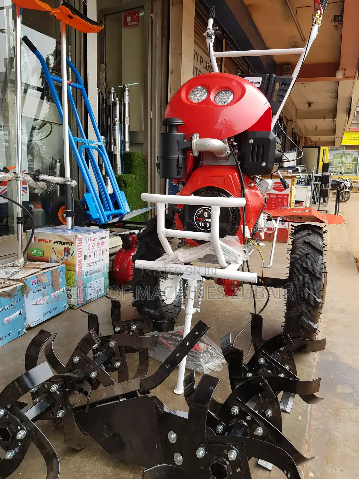 Diesel Power Tiller