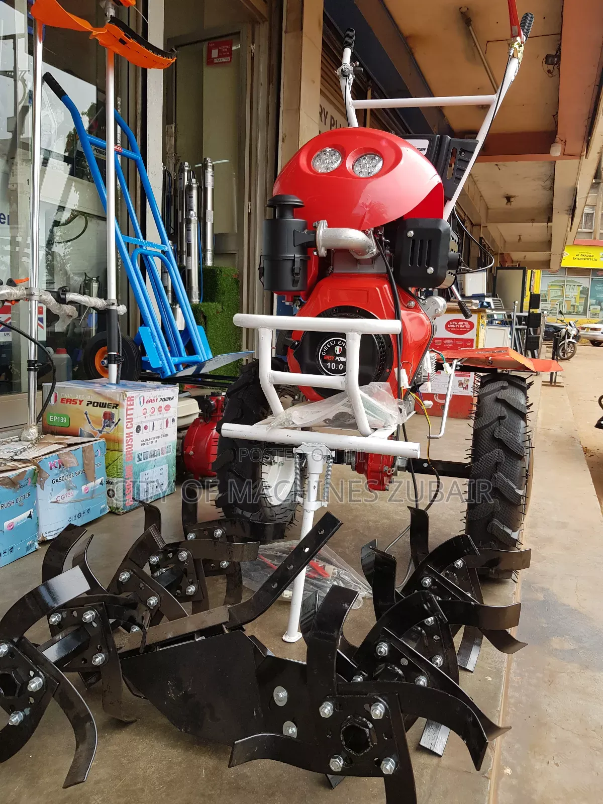 Diesel Power Tiller