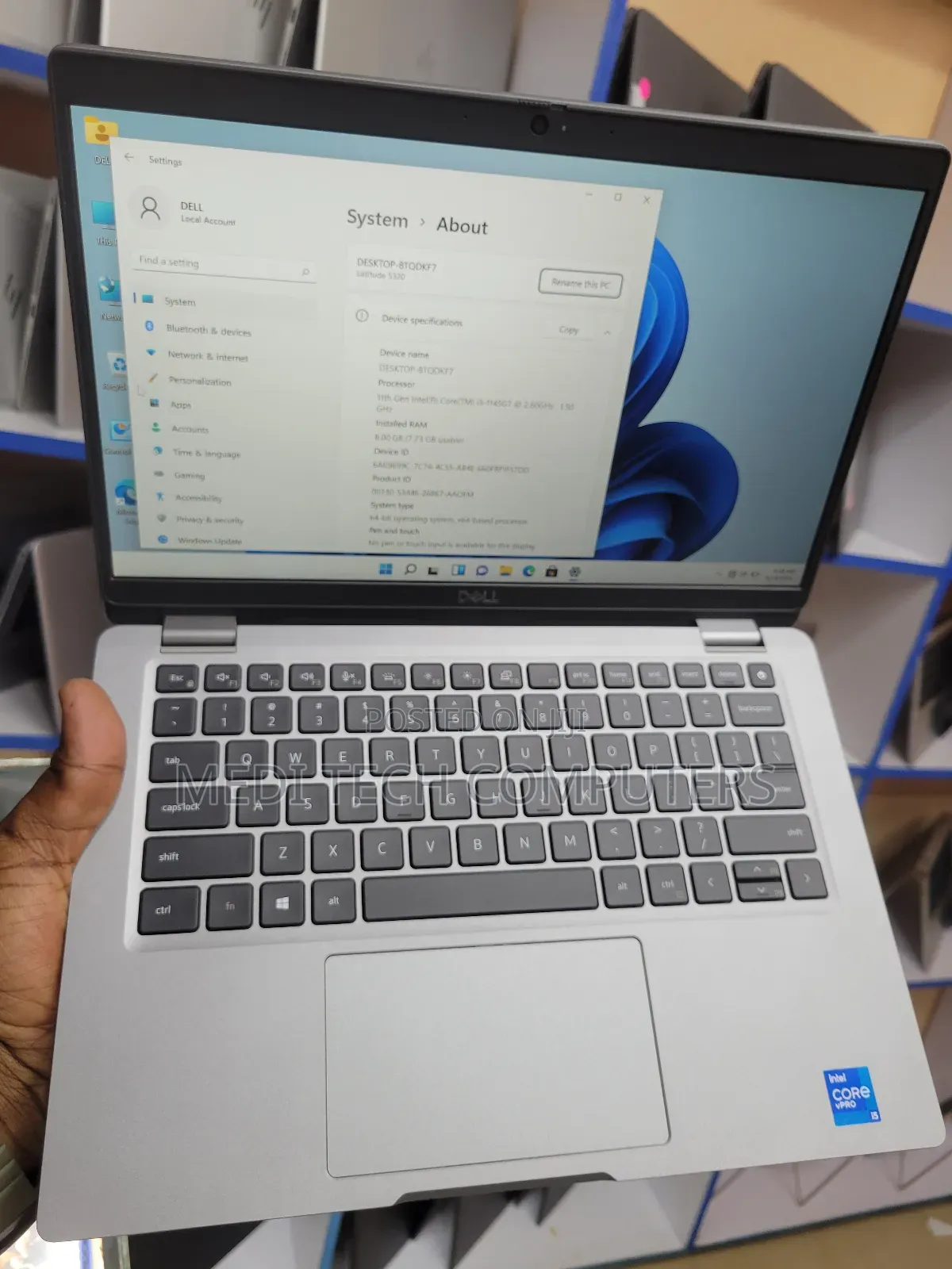 Laptop Dell Latitude 5320 8GB Intel Core I5 SSD 256GB
