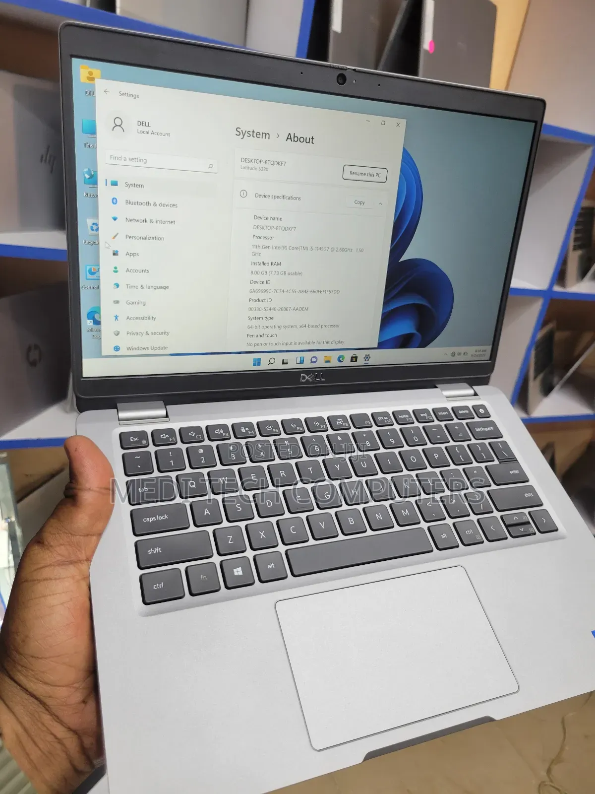 Laptop Dell Latitude 5320 8GB Intel Core I5 SSD 256GB