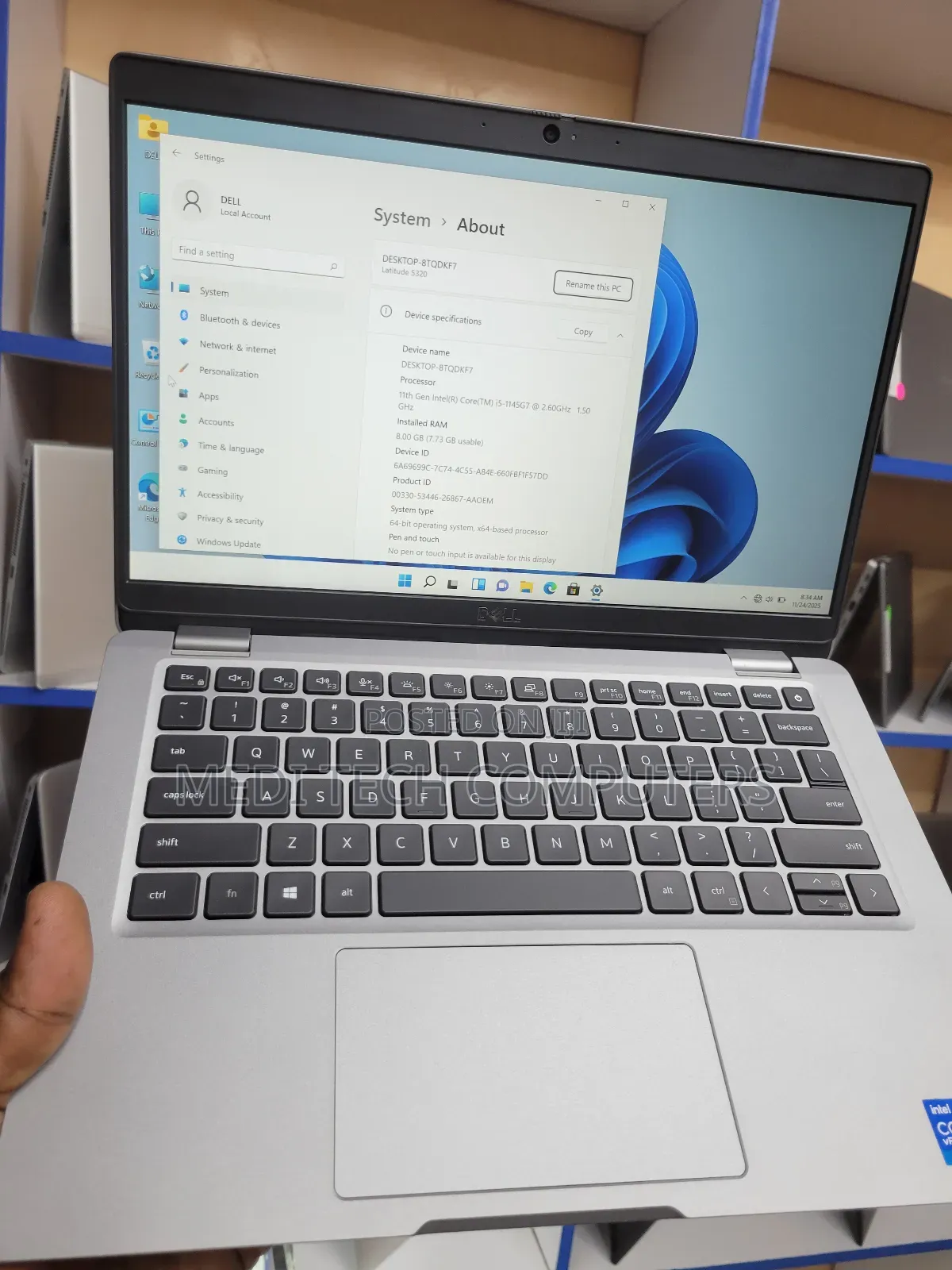 Laptop Dell Latitude 5320 8GB Intel Core I5 SSD 256GB