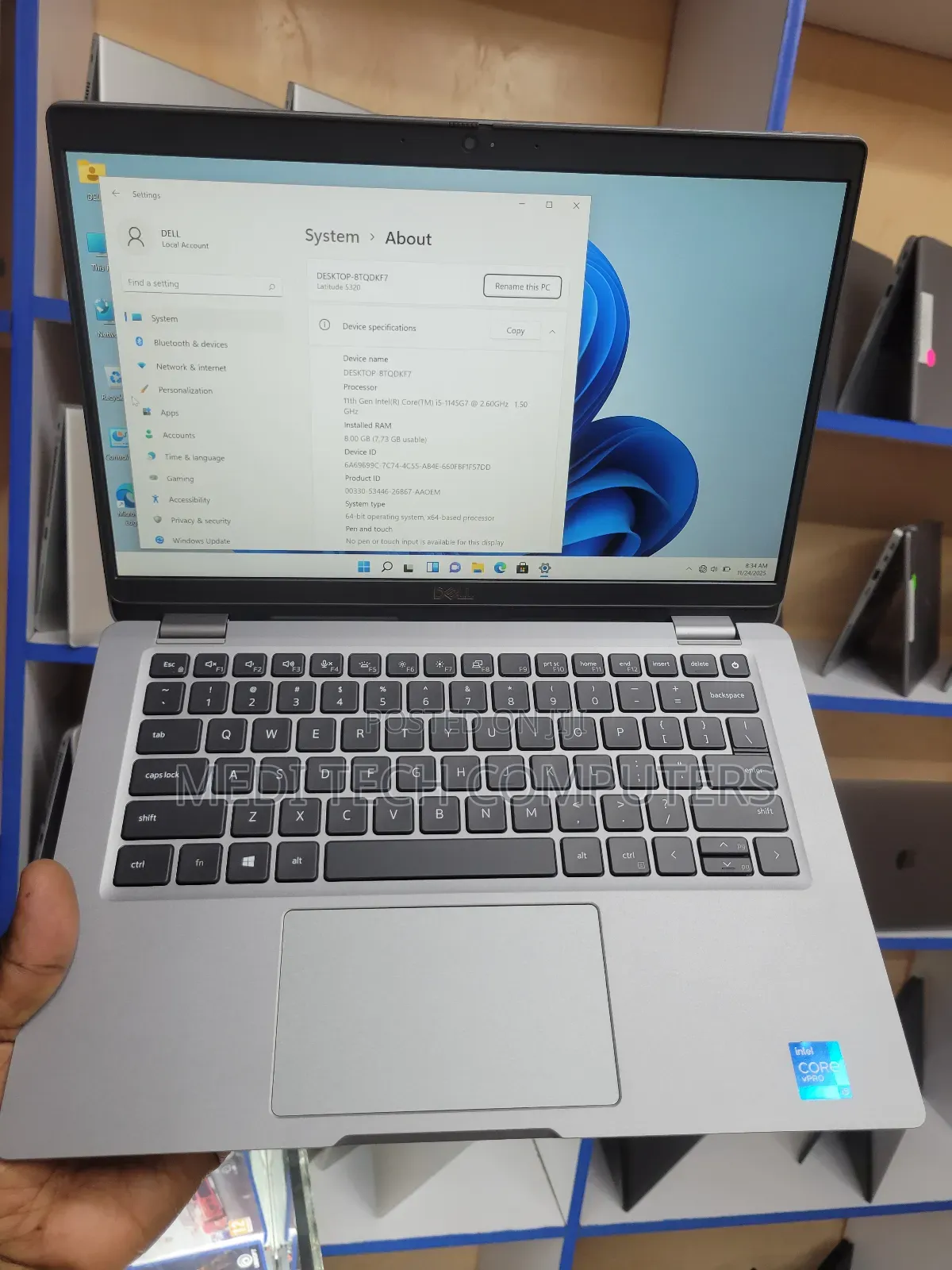 Laptop Dell Latitude 5320 8GB Intel Core I5 SSD 256GB