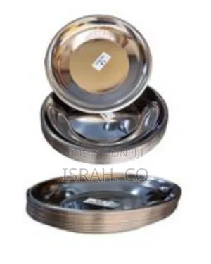 10 Pieces of Stainless Steel Plates