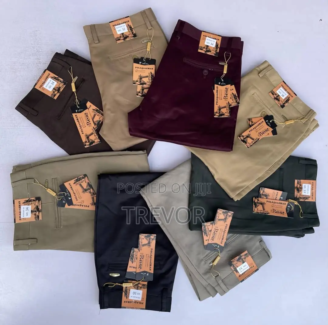 Mens Original Kachi Trousers and Cotton Cargo Pants.
