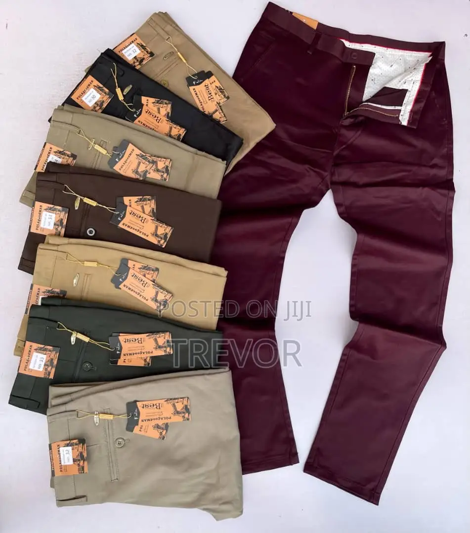 Mens Original Kachi Trousers and Cotton Cargo Pants.