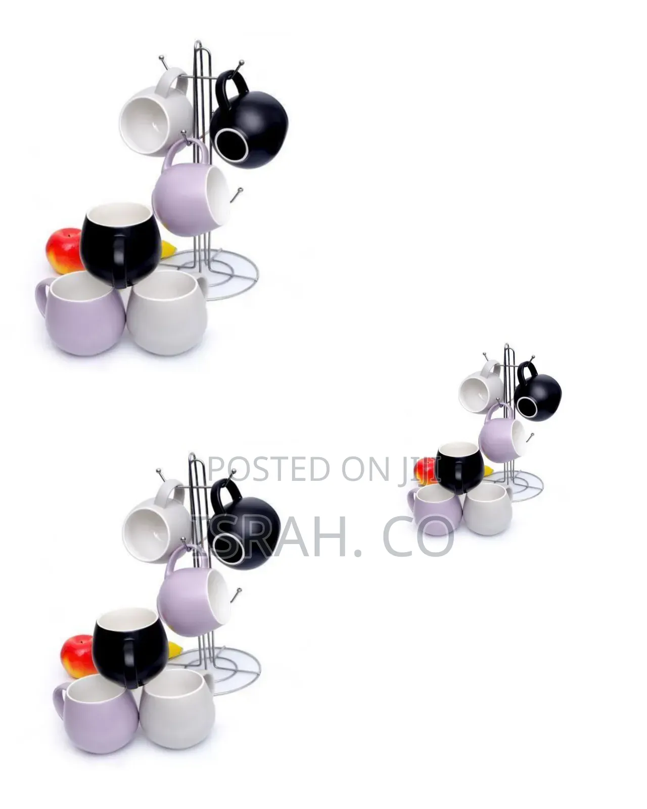 Modern Stylish Mug Set With Display Stand