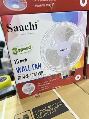 Saachi Wall Fan of Remote Control (16 Inches)