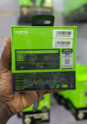 Oraimo Watch Nova Am 2.01" Amoled Screen Curved Smart Watch