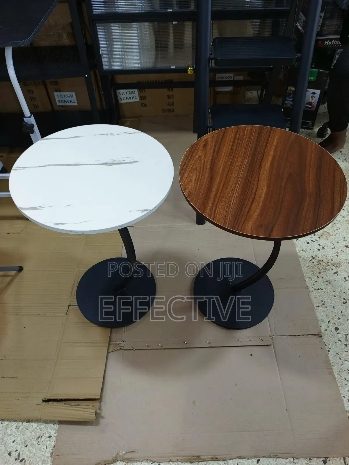 A C-Shaped Side Table