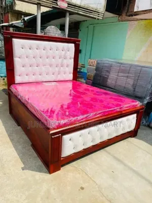 Modern Cushioned Bed