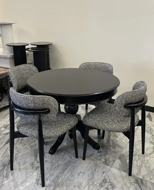 Modern Hardwood Dinning Set