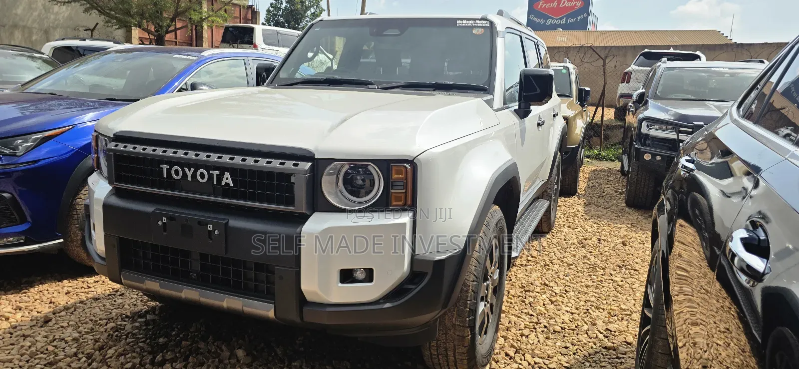New Toyota Land Cruiser Prado 2025 White