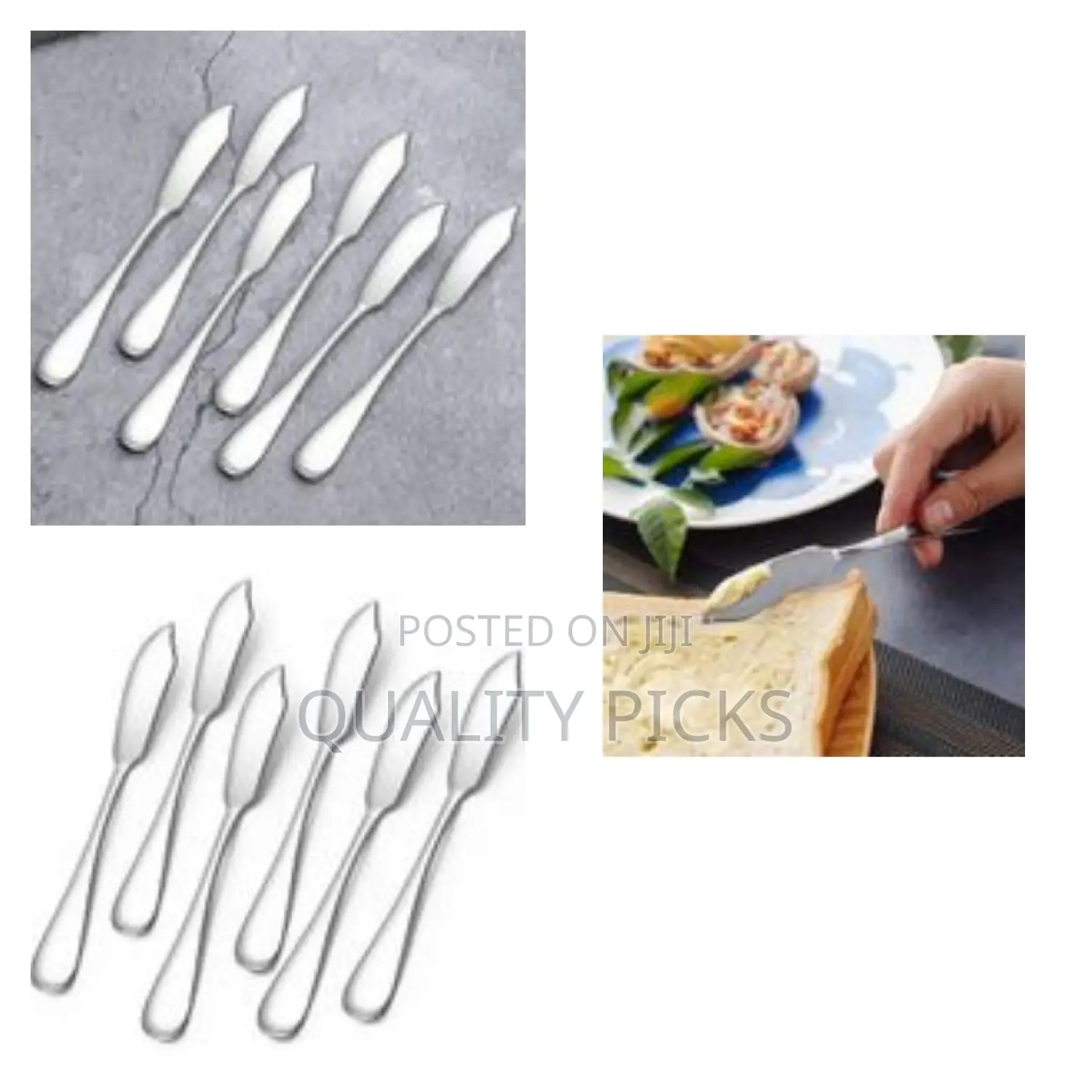 6 Piece Pf Butter Knife, Cheese Knife, Dover Sole Breakfast Kippers