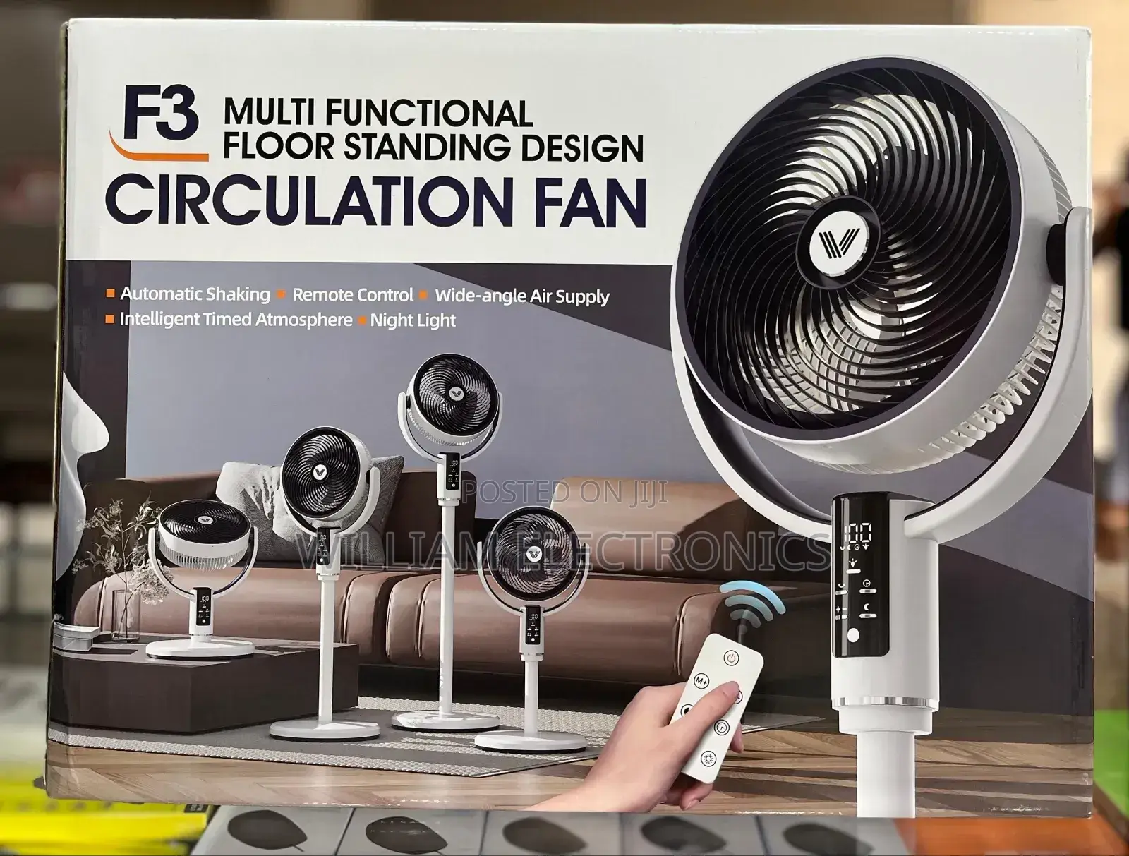 F3 Multifunctional Circulation Fan