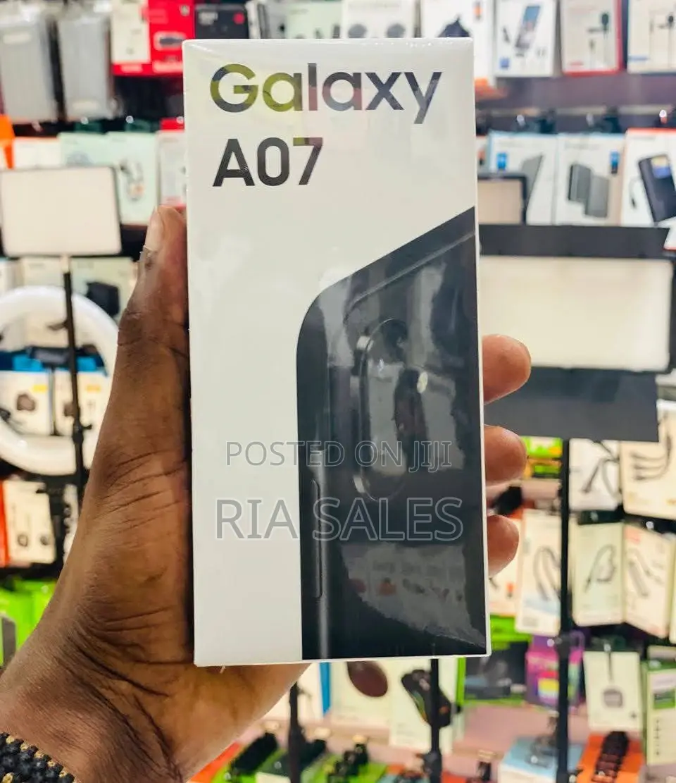 New Samsung Galaxy A07 4G 128 GB Black