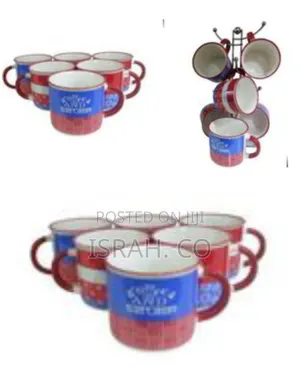 Set of 6 Ceramic Mugs