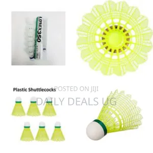 Set of 6 Badminton Shuttlecocks