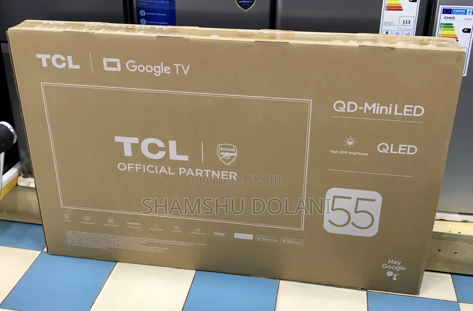 TCL 55”Mini Led Qled Television