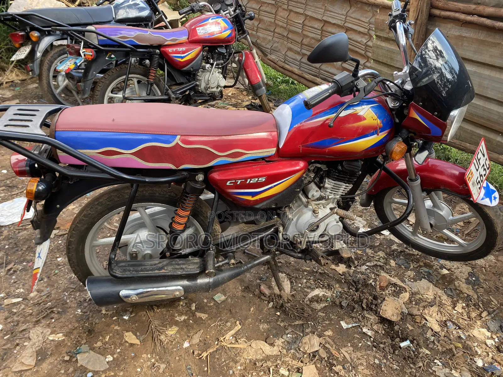 Bajaj CT 125X 2023 Red